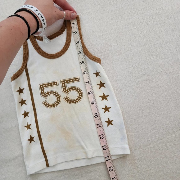 Vintage Neutral #55 Tank Top 2t/3t - Picture 6 of 9